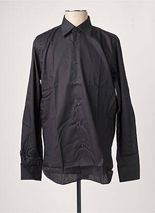 Cămașă cu mâneci lungi negru PHILO VANCE bărbat