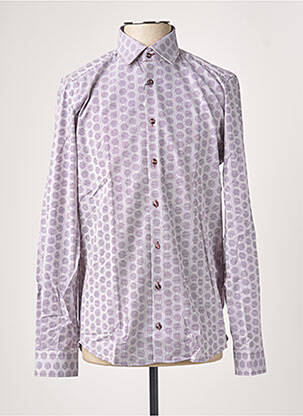 Cămașă cu mâneci lungi violet PLATINUM BY JUPITER bărbat