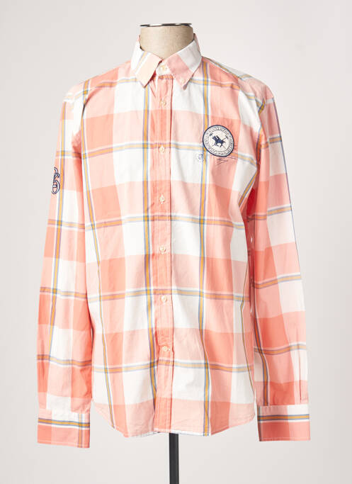 Cămașă cu mâneci lungi portocaliu LA SQUADRA bărbat