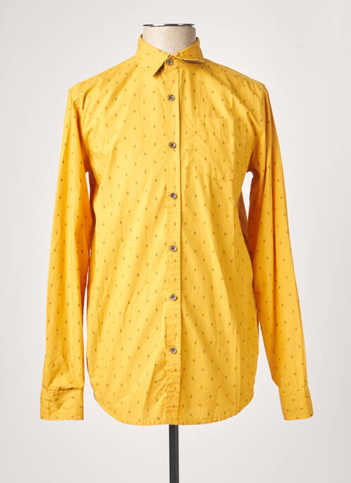 Cămașă cu mâneci lungi galben LA SQUADRA bărbat