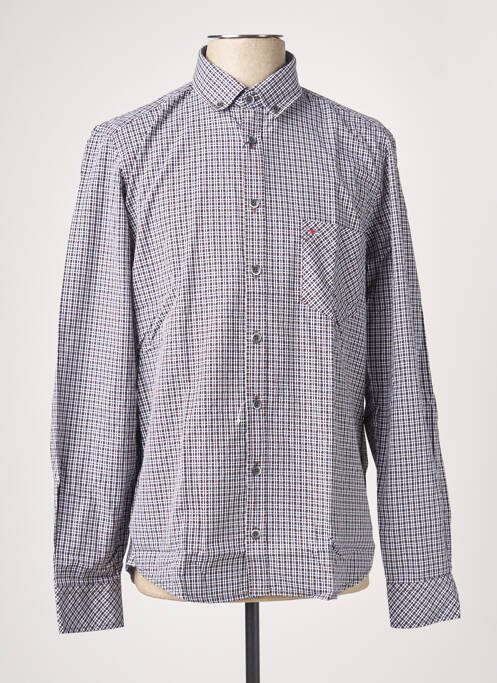 Cămașă cu mâneci lungi maro JUPITER bărbat