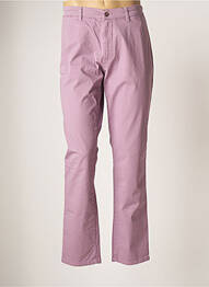 Pantalon chino elasticitate mărime normală violet LCDN bărbat