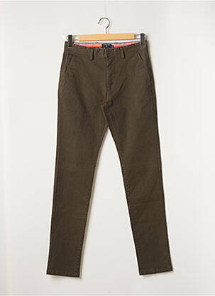 Pantalon chino verde LA SQUADRA bărbat