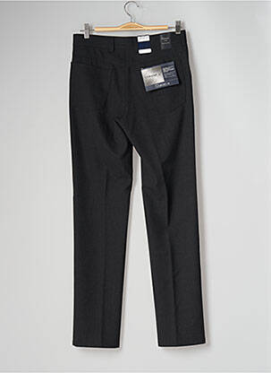 Pantalon drept țesătură melanj mărime normală negru ATELIER GARDEUR bărbat