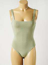Body elasticitate fără mâneci verde MISS SELFRIDGE femme