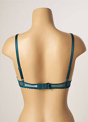 Sutien efect material satinat top sutien push-up verde PASSIONATA femeie