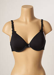Sutien efect material satinat top sutien modelat negru SIMONE PERELE femeie