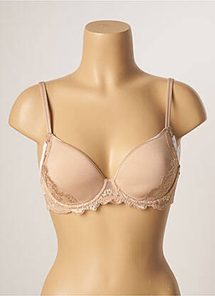 Sutien bretea multi poziție top sutien modelat culoare piersică SIMONE PERELE femeie