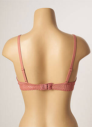 Sutien efect material satinat top sutien modelat roz PASSIONATA femeie