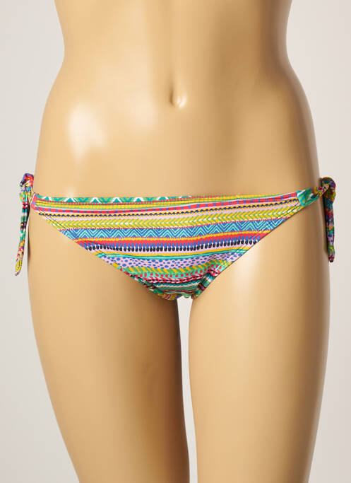 Chiloți de baie verde CHERRY BEACH femeie