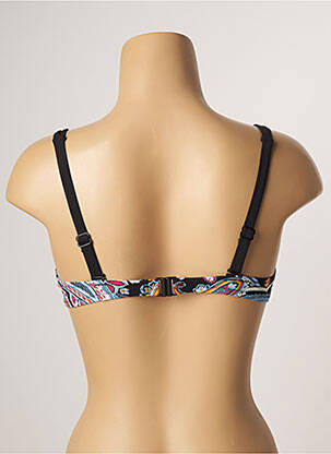 Sutien de costum de baie elasticitate negru BELCOR femeie