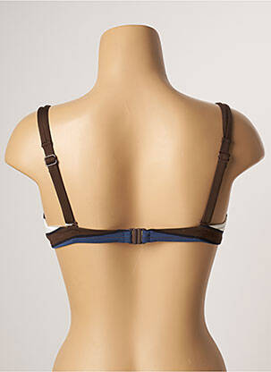 Sutien de costum de baie elasticitate maro BELCOR femeie