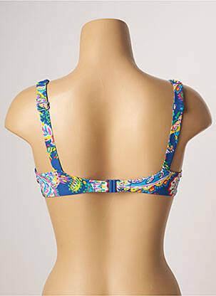 Sutien de costum de baie elasticitate albastru BELCOR femeie