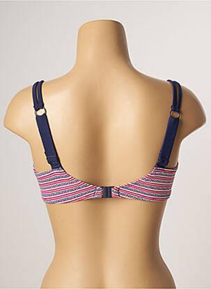 Sutien de costum de baie elasticitate sutien cupe întregi cu decolteu înalt roz BESTFORM femeie