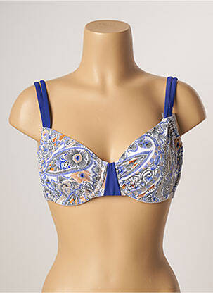 Sutien de costum de baie albastru BESTFORM femeie