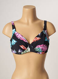 Sutien de costum de baie elasticitate negru BELCOR femme