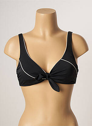 Sutien de costum de baie elasticitate negru BELCOR femeie