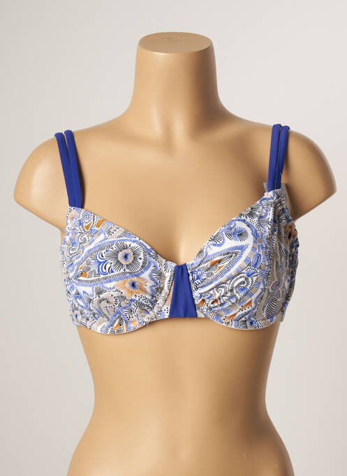 Sutien de costum de baie albastru BESTFORM femeie