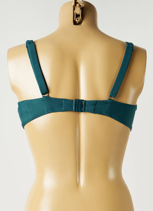 Sutien de costum de baie elasticitate sutien cupe întregi cu decolteu înalt verde SIMONE PERELE femme