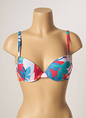 Sutien de costum de baie top sutien modelat top sutien modelat albastru SIMONE PERELE femeie