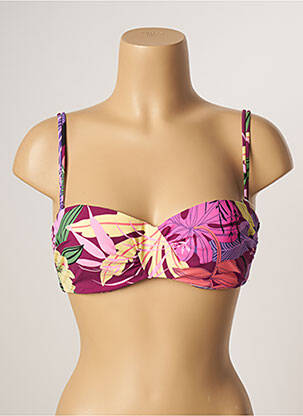 Sutien de costum de baie top sutien modelat top sutien modelat violet BELCOR femeie