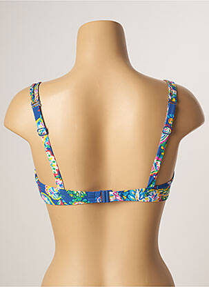 Sutien de costum de baie top sutien modelat top sutien modelat albastru BELCOR femeie