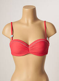 Sutien de costum de baie top sutien modelat top sutien modelat roz CHERRY BEACH femeie