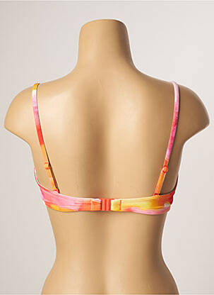 Sutien de costum de baie top sutien modelat top sutien modelat portocalie CHERRY BEACH femeie