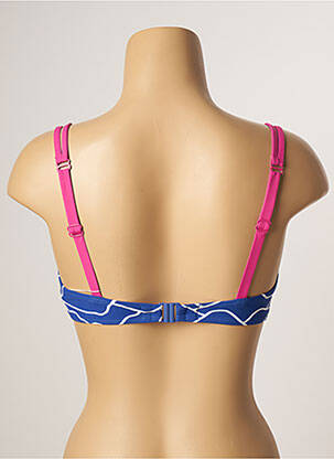 Sutien de costum de baie top sutien modelat top sutien modelat albastru BELCOR femeie