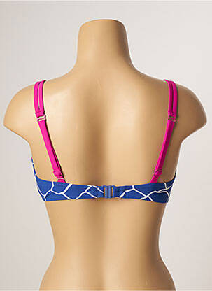 Sutien de costum de baie top sutien modelat top sutien modelat albastru BELCOR femeie