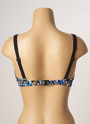 Sutien de costum de baie top sutien modelat top sutien modelat albastru BELCOR femeie