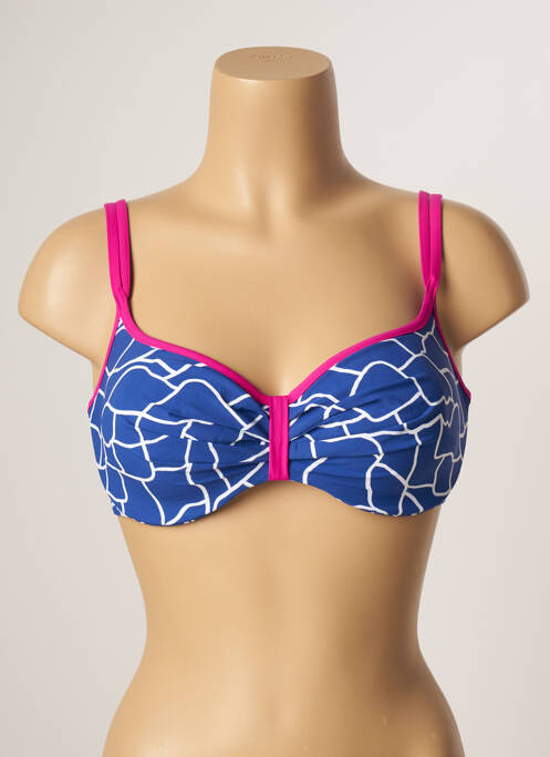 Sutien de costum de baie albastru BELCOR femeie
