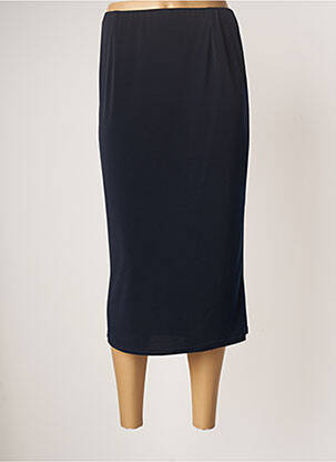 Fustă midi albastru SOPHIA CURVY femeie