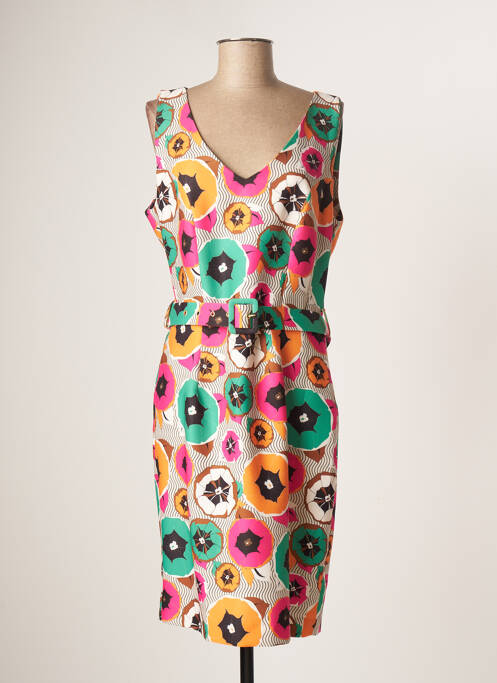 Rochie midi portocaliu DANIELA COOL femeie