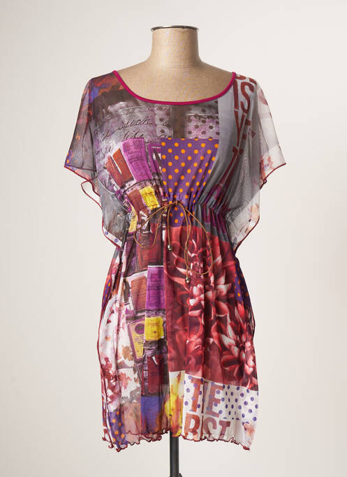 Tunică mâneci scurte roșu BARANDI femeie