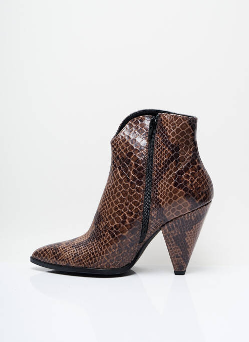 Botine/Ghete maro SISLEY femeie