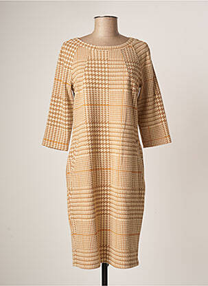 Rochie midi bej NINATI femeie