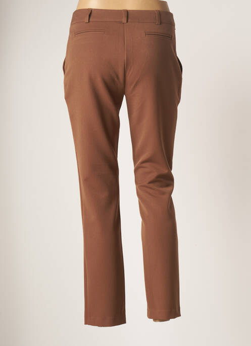 Pantalon chino maro FRED SABATIER femeie