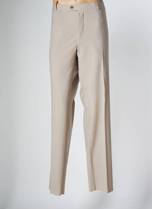 Pantalon drept bej LUCAS DELLI bărbat