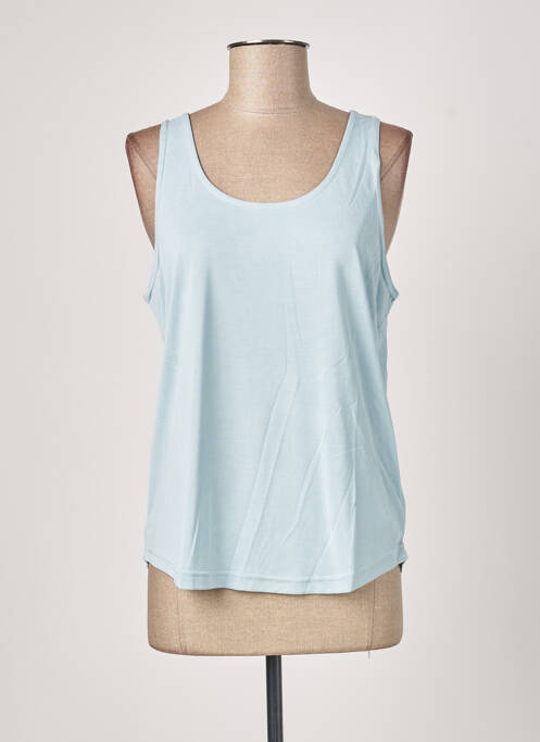 Maiou elasticitate fără mâneci albastru SPARKZ femme