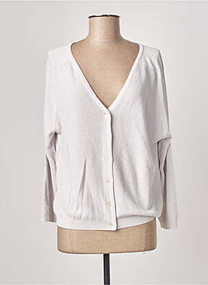 Vestă cu mâneci lungi gri POLES femeie