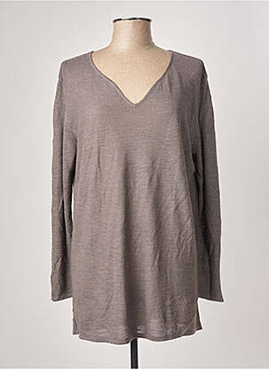 Pulover gri POLES femeie