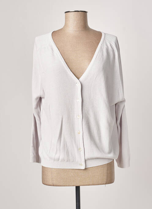 Vestă cu mâneci lungi gri POLES femeie