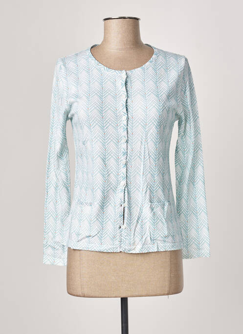 Vestă cu mâneci lungi albastru MONTAGUT femeie