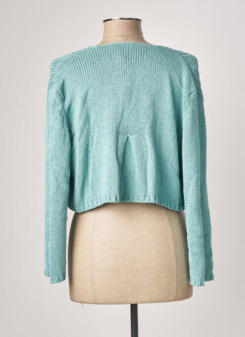 Vestă cu mâneci lungi albastru POLES femeie