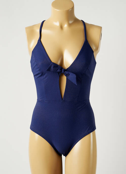 Costum de baie dintr-o singură piesă albastru SIMONE PERELE femeie