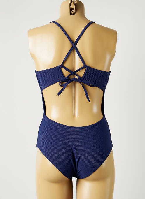 Costum de baie dintr-o singură piesă albastru SIMONE PERELE femeie