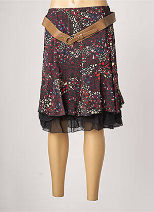 Fustă midi negru MOKA'S femeie