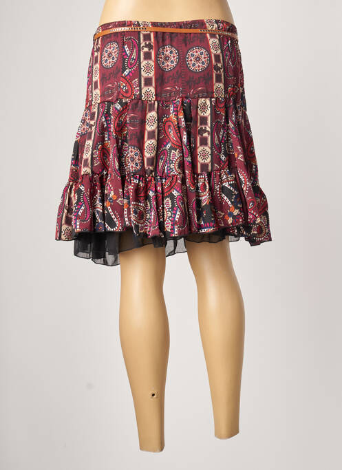 Fustă scurtă roșu MOKA'S femeie