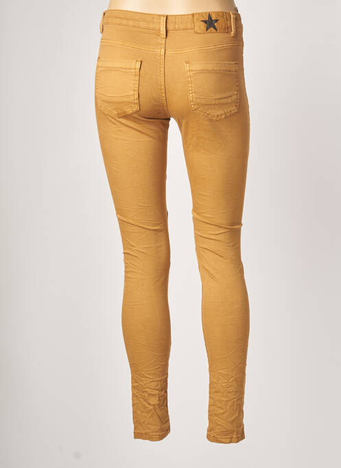 Pantalon slim bej C & S femeie